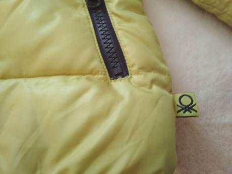 Predĺžená bundička benetton top stav, benetton,74