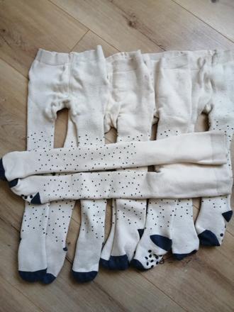 Punčochy teplé froté bavlnené 86/92, lupilu,86