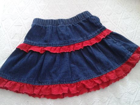 Riflová suknička, adams,86