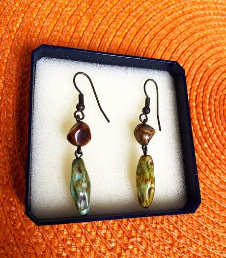 Naturálne náušnice,