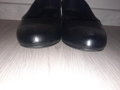 Kožené lodičky (vd 24,5 cm), deichmann,37