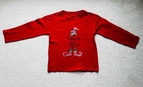 Vianočné tričko xmas elfie, 110