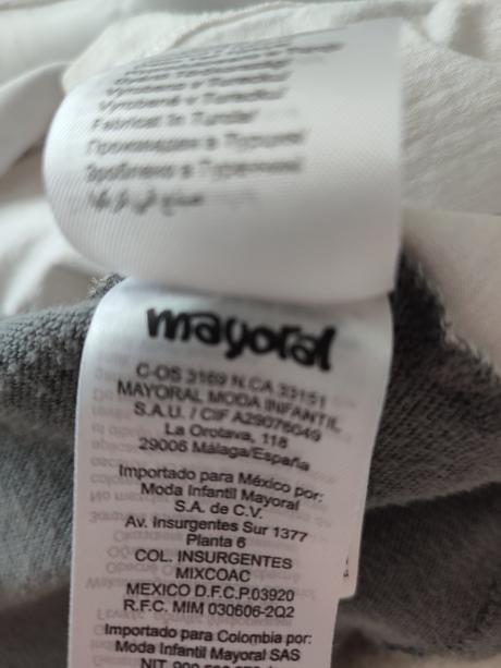 Šatocky prechodné, mayoral,140