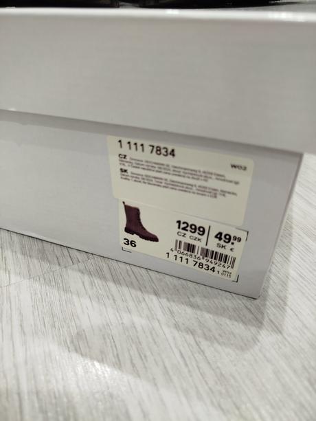 Zimné topánky, deichmann,36