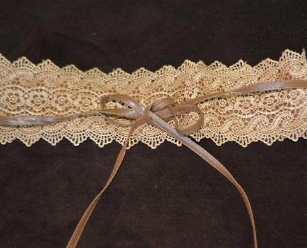 Dámsky krajkový opasok, 