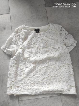 Blúzka s čipkou, f&f,38