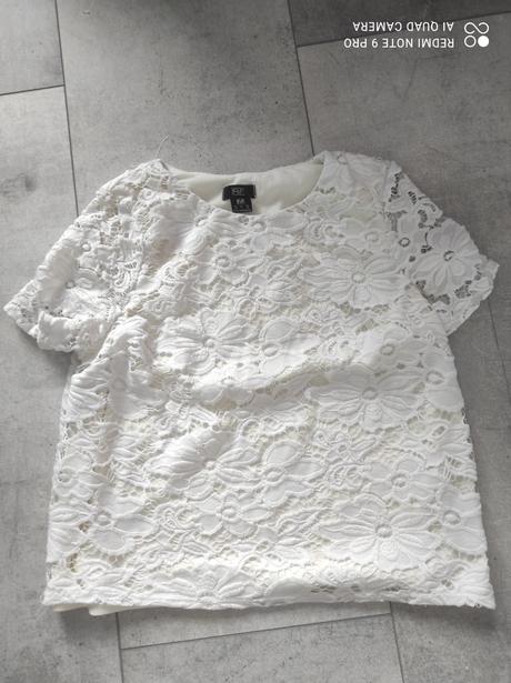 Blúzka s čipkou, f&f,38
