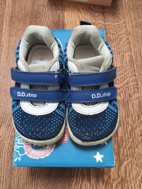 D.d. step barefoot tenisky rada f093 v.23, d.d.step,23