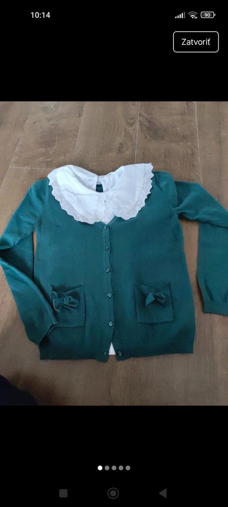 Detský sveter, h&m,134