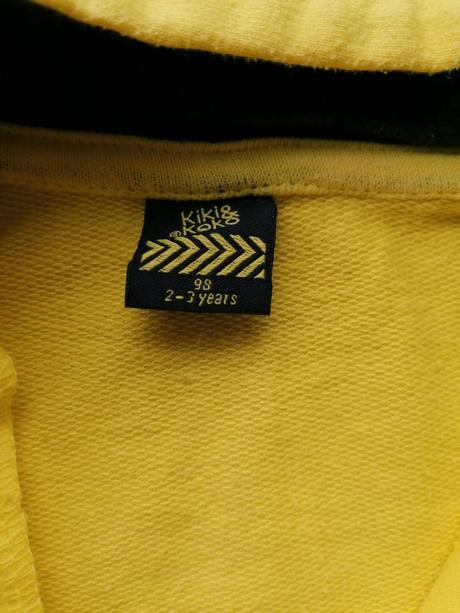 Žltá mikina, kiki&koko,98