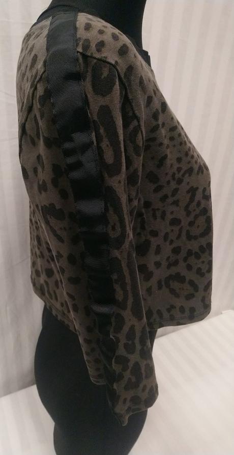 Dámsky elastický crop top italian army, authentic, authentic,s