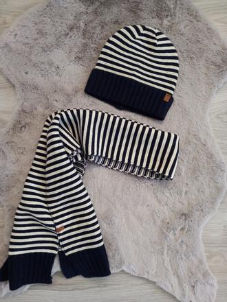 Pompdelux  set čiapka a sal, pompdelux,110