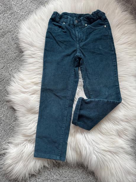 Menčestrové nohavice 122, 122