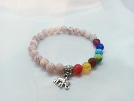 Náramok + anjelik na kľúčenku alebo symple náramok,