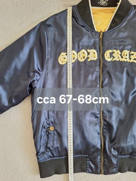 Obojstranná pánska bomber bunda, xl