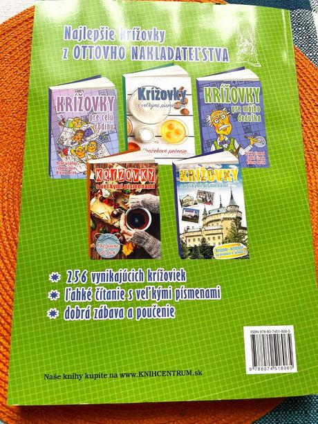 Veľká kniha krížoviek/osemsmeroviek 2 ks,