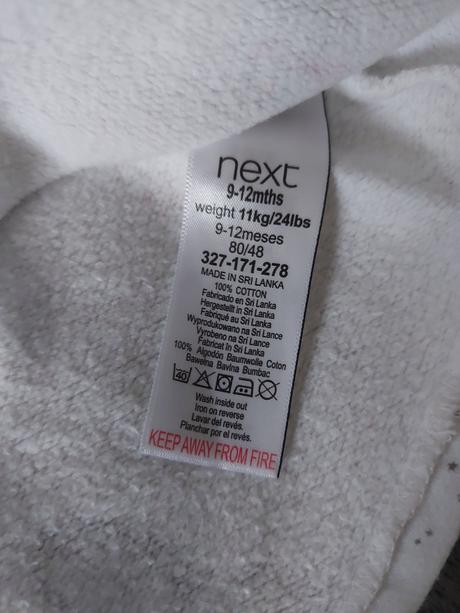 Krásne vianočné šaty zn. next, 80