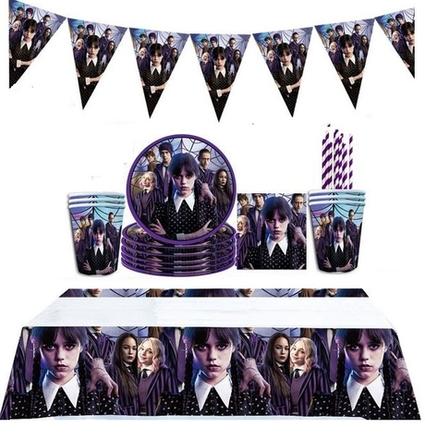 52-dielny set wednesday addams,