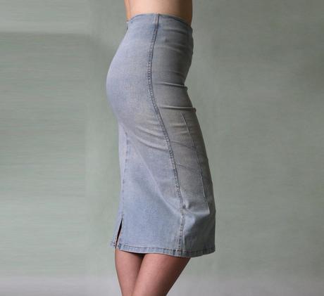 Ultraúzka džínsová sukňa veľ. 34, xs