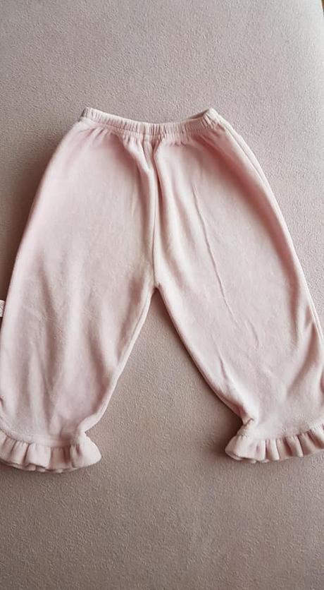 Zamatové teplákové nohavice č.98, 98