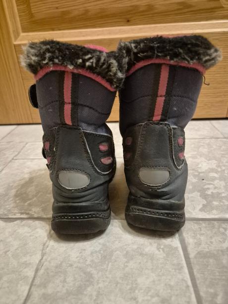 Čierna zimná obuv 24, 24