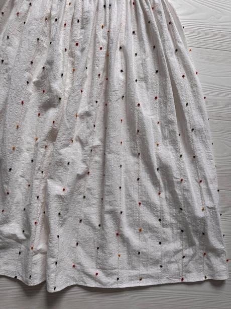 Zara - letné šaty s farebnými pompom, zara,s