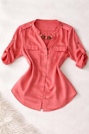 Korálová blúzka, l