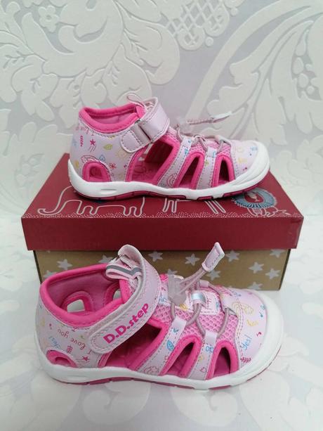 Dievčenské sandále d.d.step 24220576  za+b, d.d.step,27 / 29 / 30 / 31
