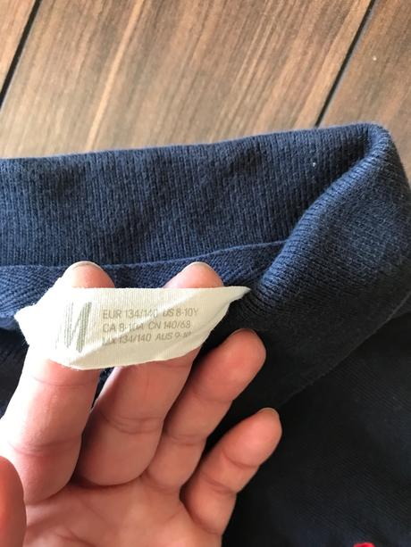 Polo tricko, h&m,140