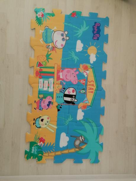Penové puzzle peppa pig, 
