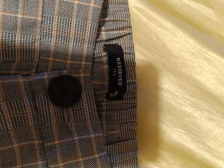 Kárované nohavice, reserved,40