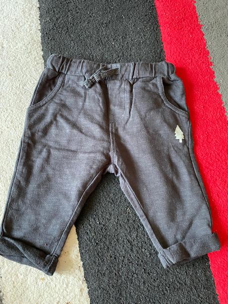 Zara bavlnené tenšie nohavice, zara,74