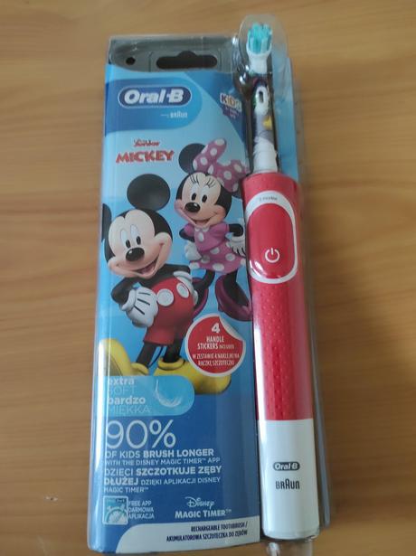 Elektrická zubná kefka pre deti už len 1ks,