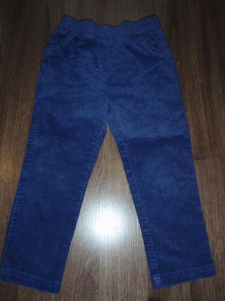 2x zateplené menčesterové nohavice, f&f,92