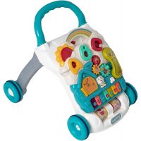 Chodítko s hracím centrom so zvukom a svetlom modr, 