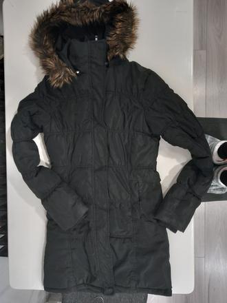 Dlhá zimná bunda, s