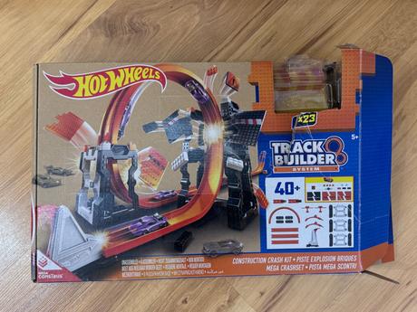 Dráha hot wheels šialená kraksy sada dráh, 