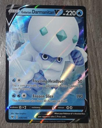 Pokon leskly darmanitan v, 