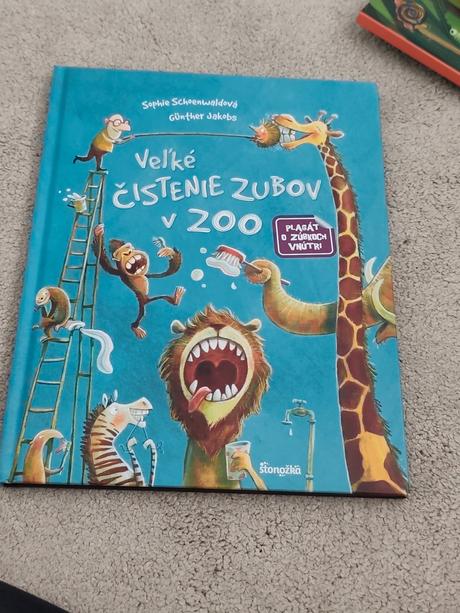 Veľké čistenie zubov v zoo,