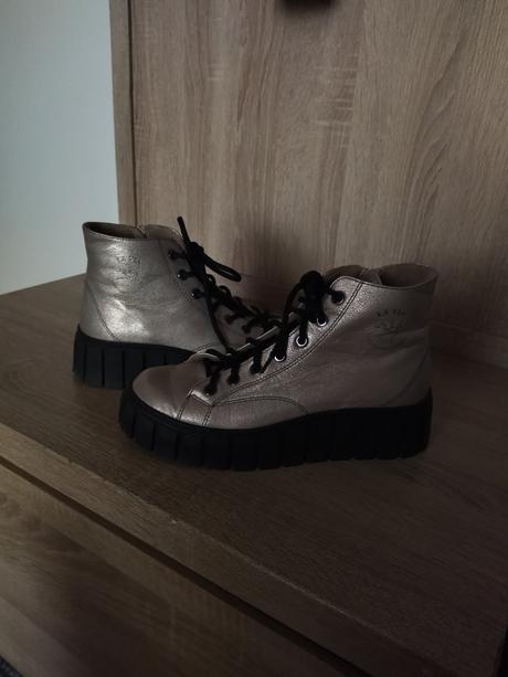 Kožené topánky, rieker,37