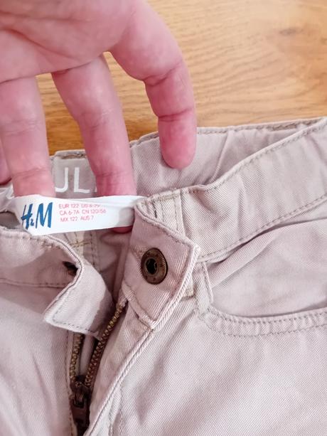 Chlapcenske nohavice, h&m,122