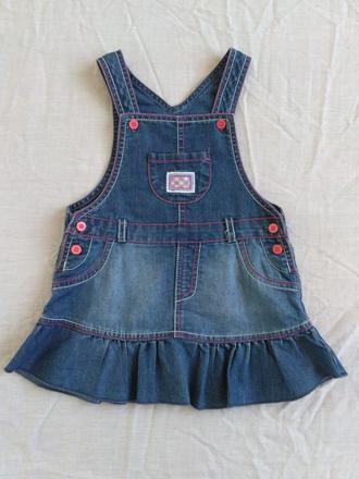 Riflové šaty, f&f,74