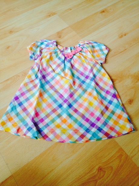 Tunika s mašličkou, h&m,74