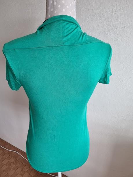 Zelený tričkovinový top 38, 38