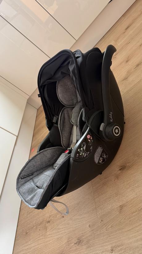 Kiddy vajicko + isofix + novorodenecke vlozky, kiddy