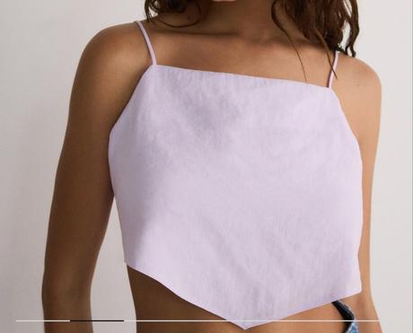 Letný top, reserved,m