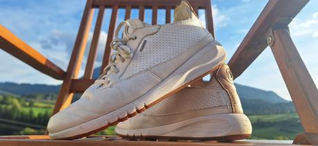 Kožene biele tenisky geox vel 40, geox,40