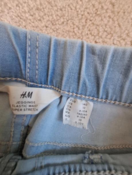 Džeginy h&m, h&m,140