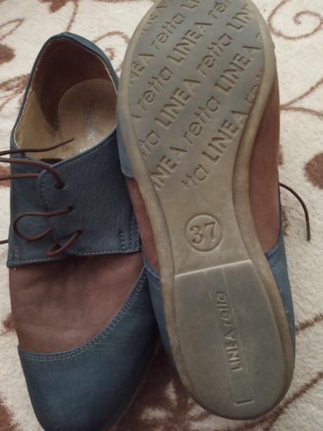 Kožené poltopánky 37, 37