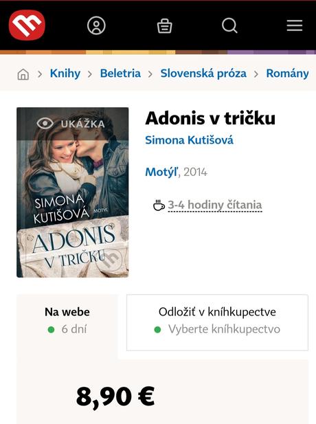 Roman adonis v tričku, 